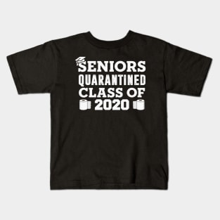 Class of 2020 Seniors Quarantined Kids T-Shirt